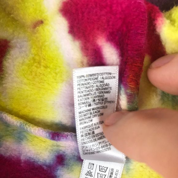 Hand-Dyed Made in America Philly Tie Dye Hoodie - Picture 6 of 8